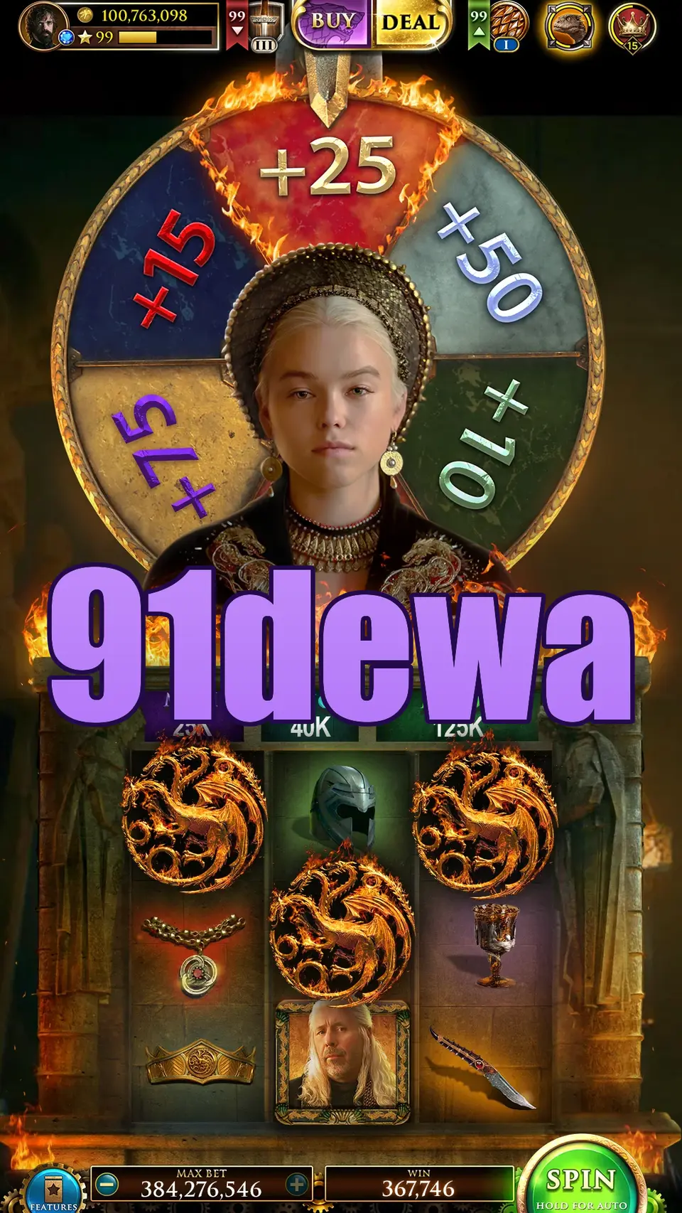 91dewa Tangkapan Layar Resmi APK